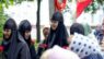 Возложение цветов к поклонному кресту уничтоженного Троицкого собора Симбирска